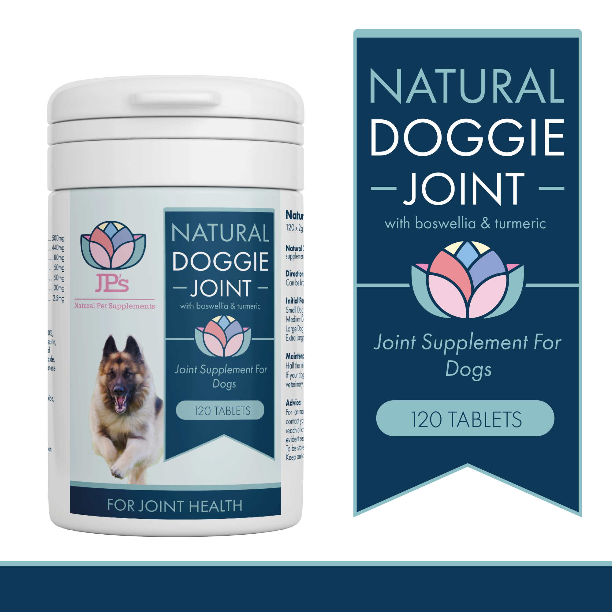 Dog joint supplement with boswellia and turmeric