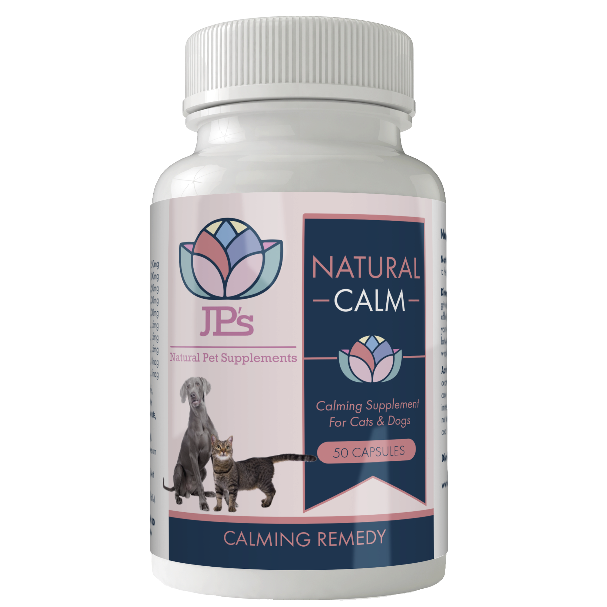 Natural calming supplement for cats & dogs