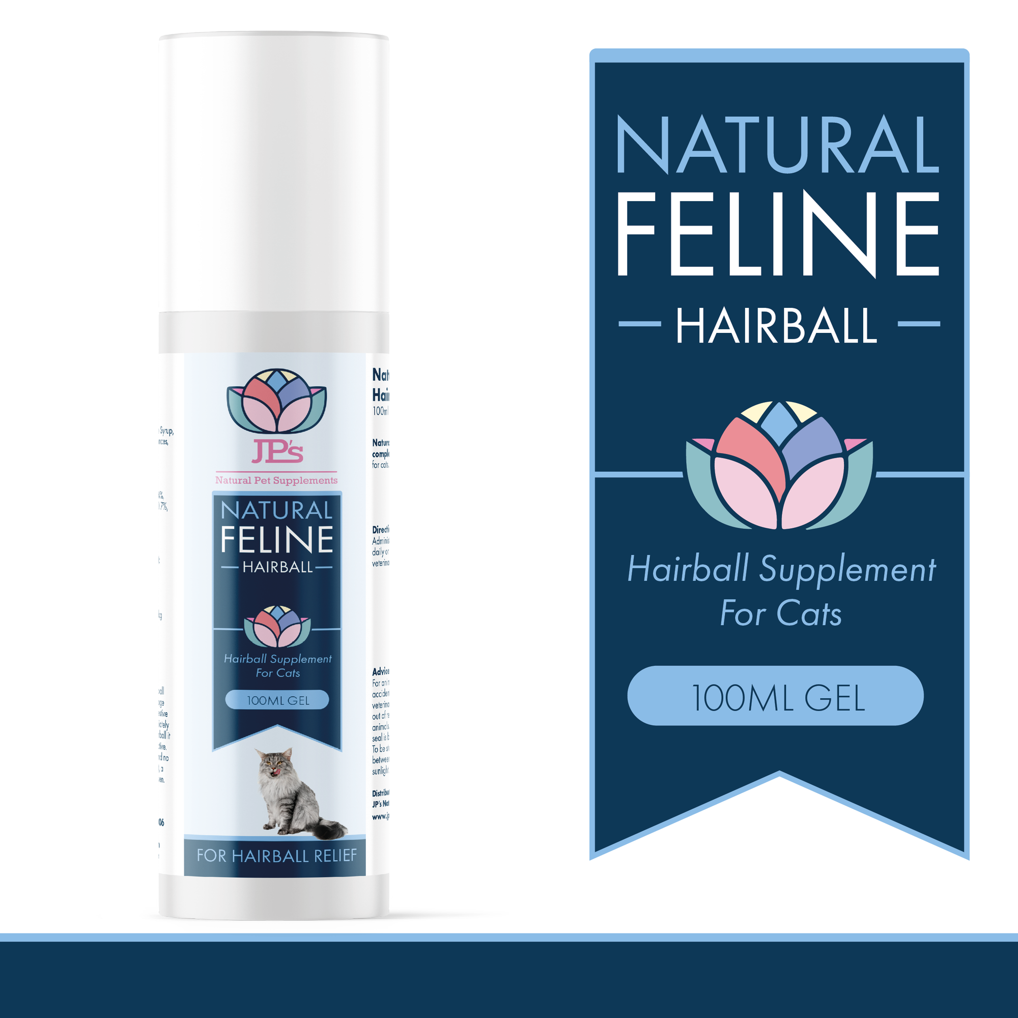Natural hairball remedy for cats