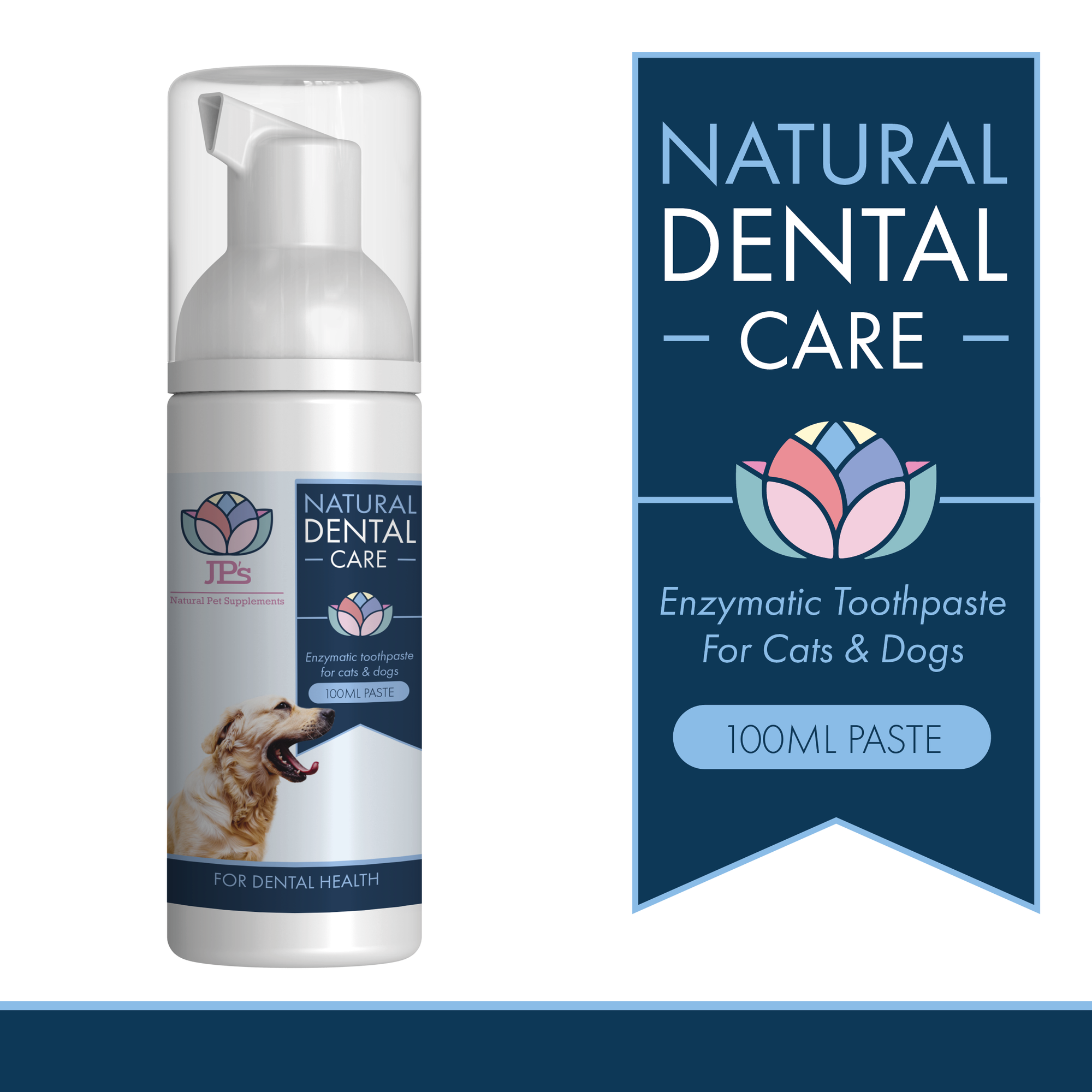 Natural toothpaste for cats & dogs